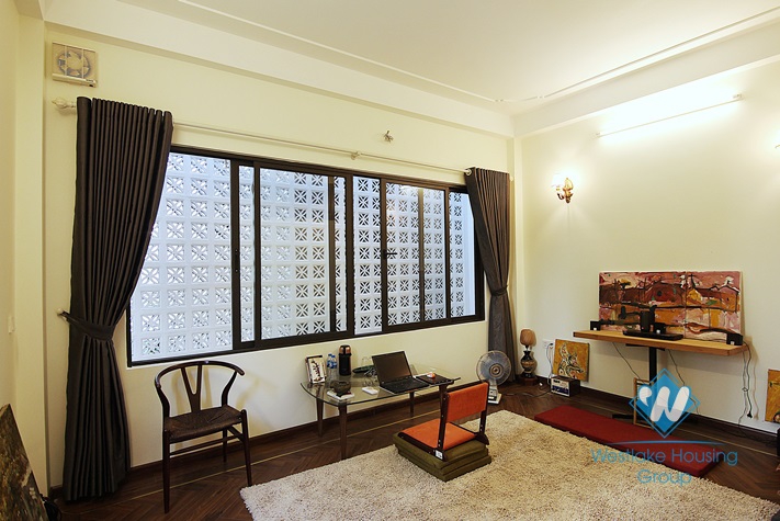 Brand-new 4 bedrooms house for rent in Au Co st, Tay Ho district.